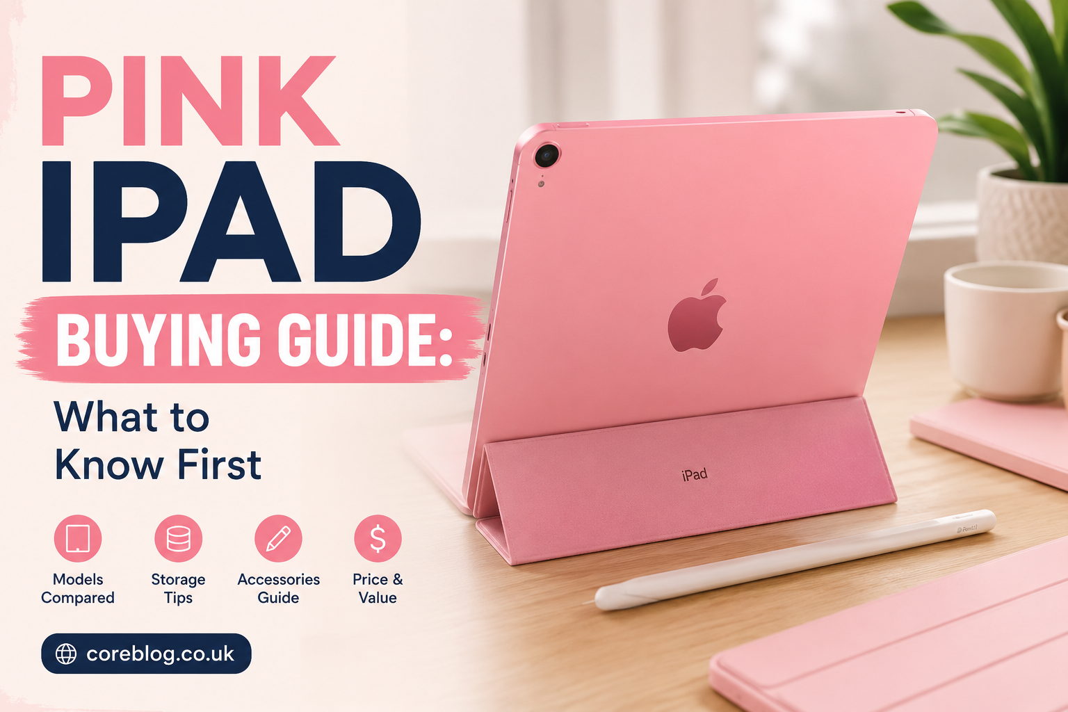 Pink iPad