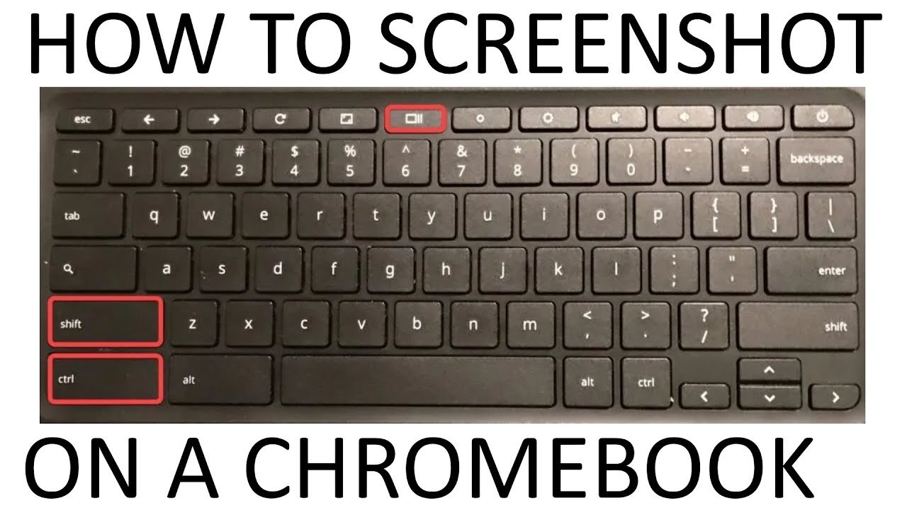 Screenshot on Chromebook