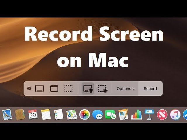 screen record on mac