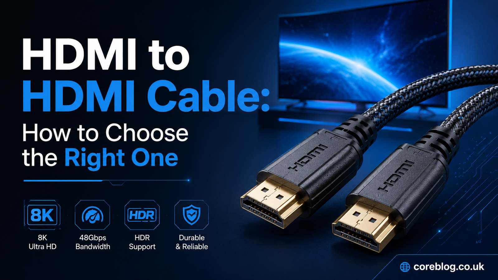 HDMI to HDMI Cable