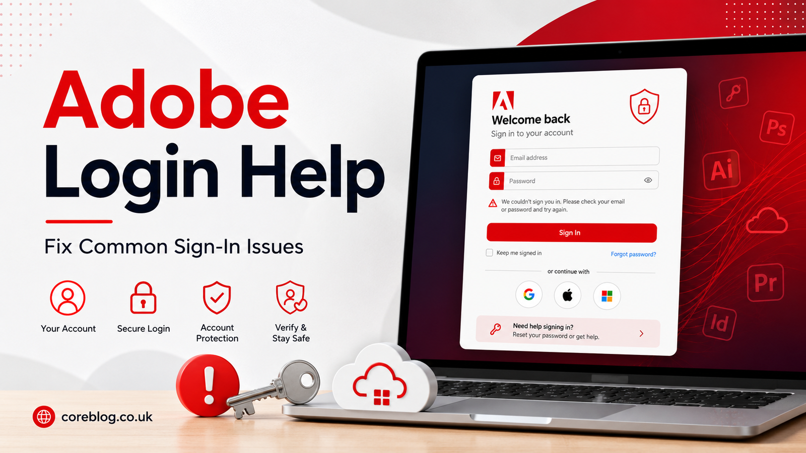 Adobe Login Help