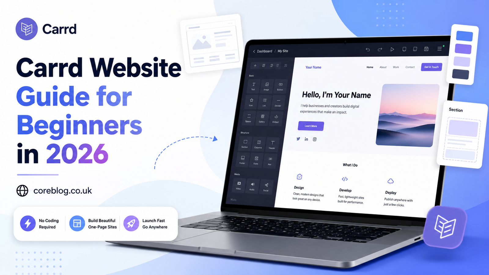Carrd website