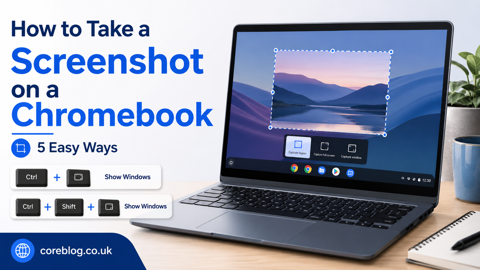 Screenshot on a Chromebook