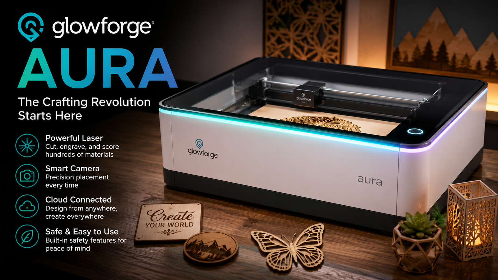 Glowforge Aura