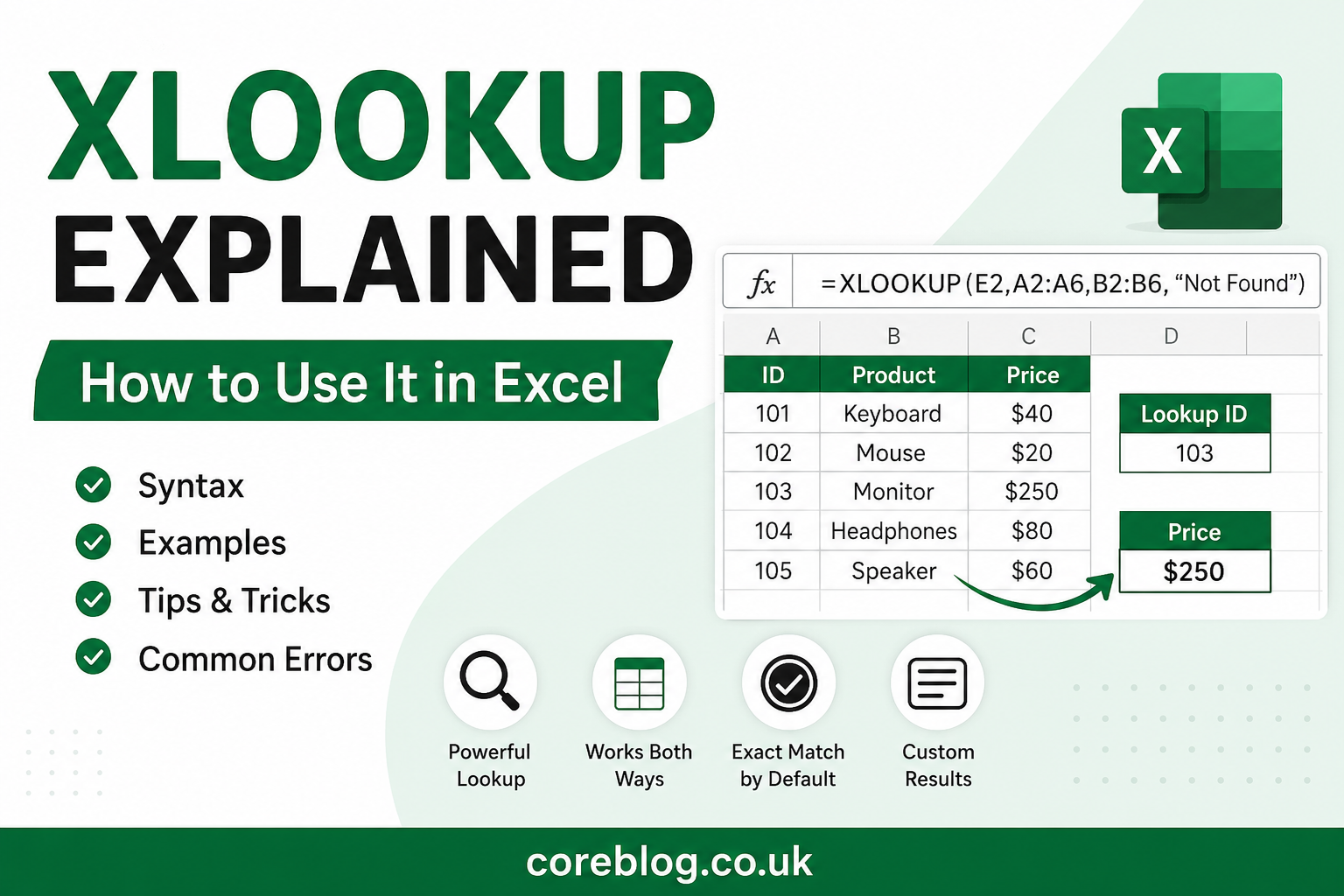 XLOOKUP