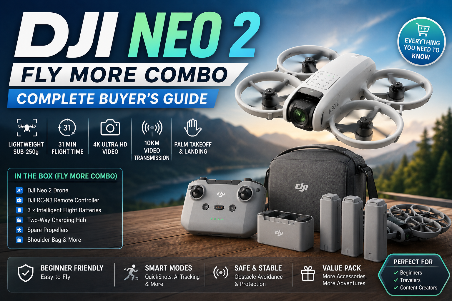 DJI Neo 2 Fly More Combo