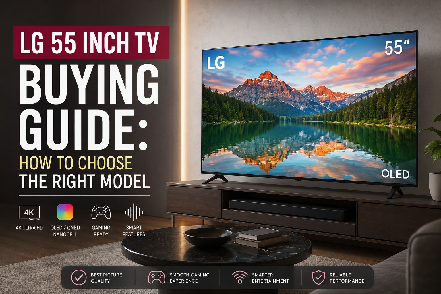LG 55 Inch TV Buying Guide