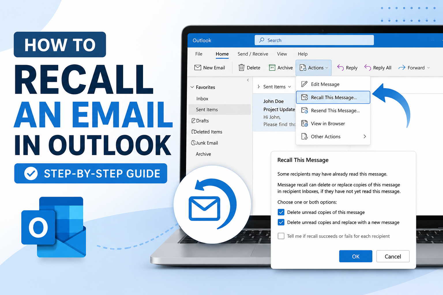 How to Recall an Email in Outlook