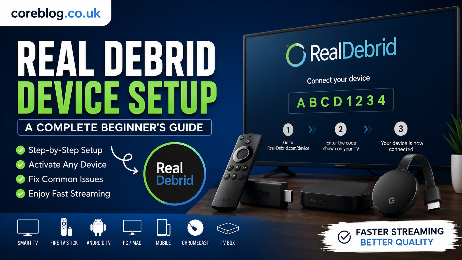 Real Debrid Device Setup