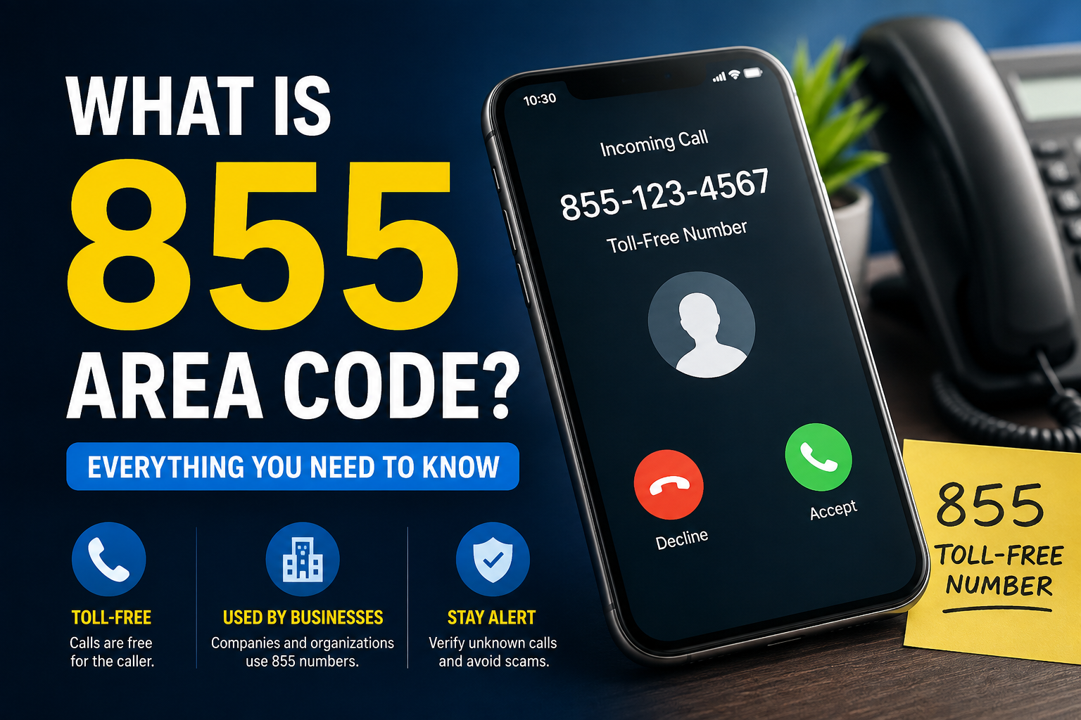 What Is 855 Area Code?