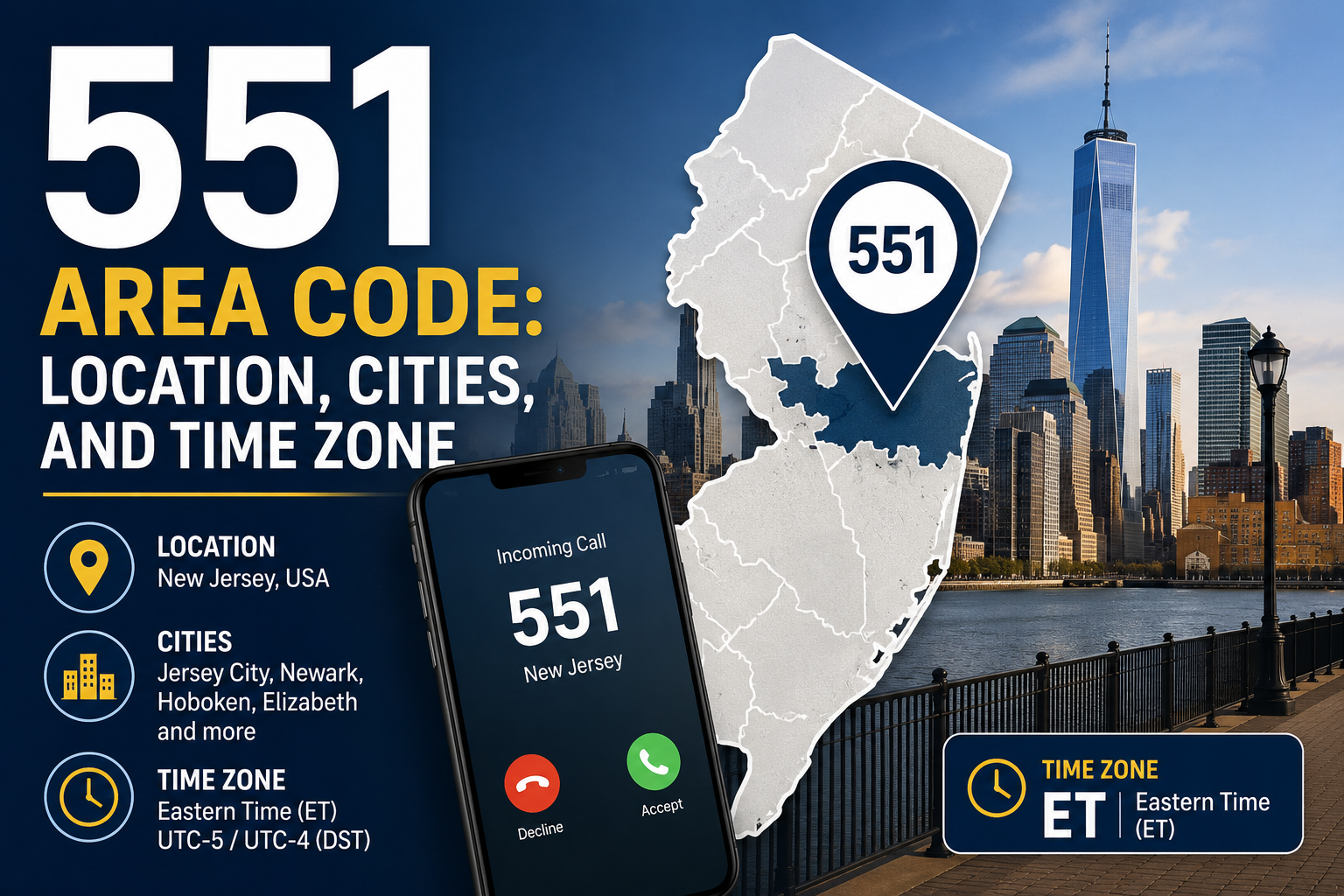 551 Area Code