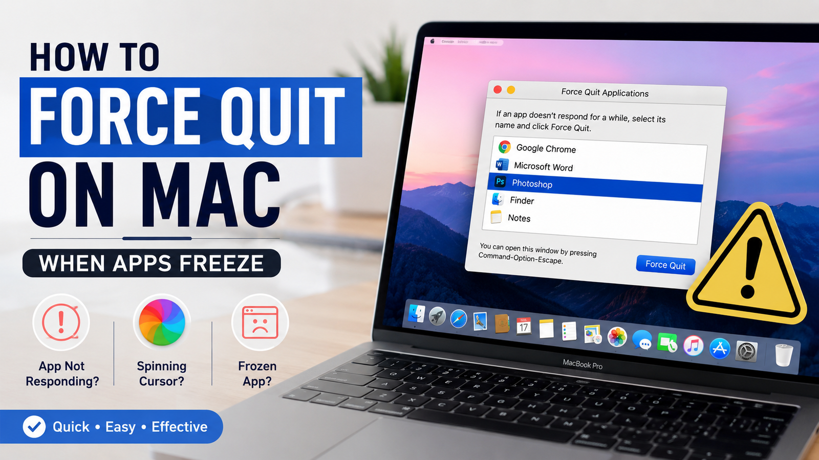 How to Force Quit on Mac